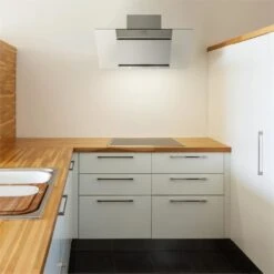 Zola Dunstabzugshaube Umluftset 90cm 635m³/h Aktivkohlefilter Silber -Küchengeräte 60002281 yy 0003 ambient Klarstein Zola Dunstabzugshaube 90 cm reedit v2