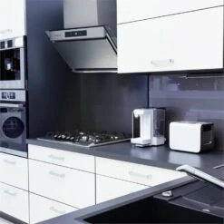 Balzac Dunstabzugshaube Umluftset 60cm 640m³/h Aktivkohlefilter -Küchengeräte 60002283 yy 0003 ambient Klarstein Balzac 60 Dunstabzugshaube Edelstahl