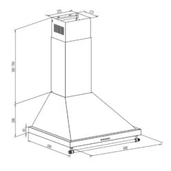 Montblanc Dunstabzugshaube Umluftset 610m³/h 165W 2x1,5W Silbergrau 15 Montblanc Dunstabzugshaube Umluftset 610m³/h 165W 2x1,5W Silbergrau -Küchengeräte 60002320 yy 0007 logo Klarstein Montblanc 60 Dunstabzugshaube silbergrau