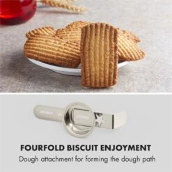 Curve Plus Küchenmaschinen-Set | 5l | 4-in-1 Fleischwolf | Silber -Küchengeräte 60002330 yy 0004 logo Klarstein Curve Plus Kuechenmaschinen Set silber