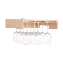 Barossa 77 Duo Weinkühlschrank-Set 2 Zonen 191L/77Fl. Weinglasregal -Küchengeräte 60002418 yy 0008 titel Klarstein Barossa 77D Weinglas Regal