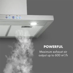 Klarstein Kalahari Limelight Einbau-Set Backofen + Abzugshaube 68Ltr 600 M³/h Schwarz Edelstahl -Küchengeräte 60002587 yy 0008 logo Klarstein Limelight Dunstabzugshaube 60cm silber