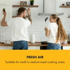 Klarstein Kalahari Limelight Einbau-Set Backofen + Abzugshaube 68Ltr 600 M³/h Schwarz Edelstahl -Küchengeräte 60002587 yy 0009 logo Klarstein Limelight Dunstabzugshaube 60cm silber