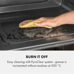 Gusteau Delicatessa Einbau-Ofen-Set Induktion 7000W Schwarz Edelstahl 11 Gusteau Delicatessa Einbau-Ofen-Set Induktion 7000W Schwarz Edelstahl -Küchengeräte 60002594 yy 0004 logo Klarstein Gusteau Elektrischer Einbaubackofen schwarz