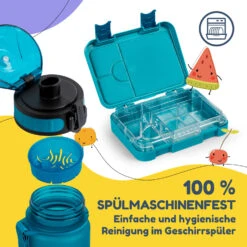 Schmatzfatz Frühstücksset Lunchbox & Trinkflasche Tritan Dicht BPA-frei -Küchengeräte 60002946 de 0005 logo